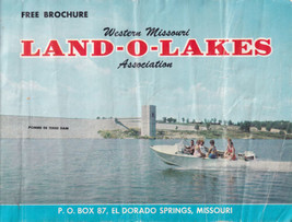 Vintage Land-O-Lakes Western Missouri Brochure Stockton Kaysinger Pomme ... - £3.14 GBP