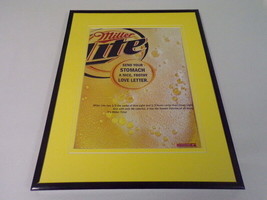 2003 Miller Lite Beer 11x14 Framed ORIGINAL Vintage Advertisement - £25.89 GBP