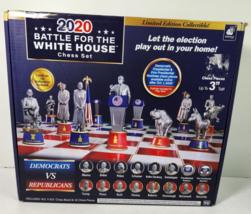 2020 Battle For The White House Chess Limited Edition Collectable COA BulbHead - £18.67 GBP