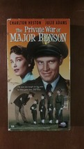 The Private War Of Major Benson (Vhs) Charloton Nestor , Julie Adams - £7.41 GBP
