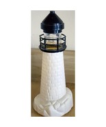 Vintage Avon Old Spice White Light House Cologne Bottle Nautical - Pleas... - $11.69