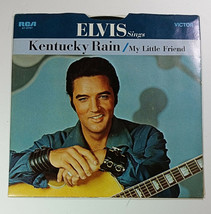 Elvis Presley Kentucky Rain My Little Friend Record 45 7in Vintage RCA Victor - £31.31 GBP