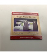 Husqvarna Viking Designer I II Design Your Dream CD-ROM PC Windows Sealed - $17.97