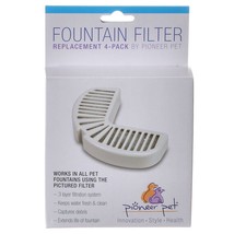 Pioneer Replacement Filters for Stainless Steel and Ceramic Fountains 4 ... - £37.47 GBP