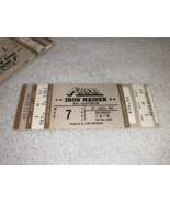 IRON MAIDEN UNUSED 1987 CONCERT TICKET KIEL OPERA HOUSE ST LOUIS USA MET... - £5.51 GBP