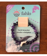 NEW Fahlo Bracelet The Odyssey DOLPHIN in Echo Purple - $19.79