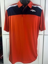 Denver Broncos Polo Shirt -NFL-ADULT XL- STITCHED- Brand NEW-NWT-$65 Retail - £22.36 GBP