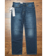 Armani Exchange A|X J88 Men Button Fly Relaxed Straight Blue Cotton Jean... - $1,172.15 MXN