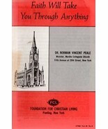 Faith Will Take You Through Anything [Pamphlet] Norman Vincent Pease - $8.19 CAD