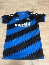 Capelli Sport Rush Soccer Jersey Blue Mens SMALL Short Sleeve Football F... - $18.43