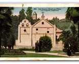 Missione Nuestra Senora De Los Angeles California Ca Unp Wb Cartolina O14 - $4.04