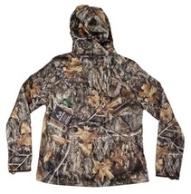 Realtree Edge Ladies Pullover Tech Hoodie w/ Face Gaiter Camo Womens Size Large - £27.68 GBP