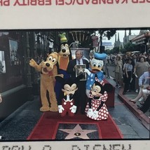 1998 Roy O Disney Mickey Minnie Donald Goofy Pluto Star Transparency Slide - £7.42 GBP