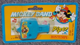 Vintage Disney Mickey Band Piper Whistle New In The Package - £15.97 GBP