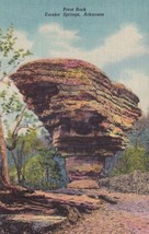 Eureka Springs Arkansas AR Pivot Rock Postcard D16 - £2.35 GBP