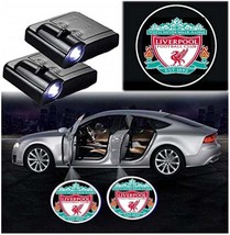 4x Liverpool Logo Wireless Car Door Welcome Laser Projector Shadow LED Light Emb - $38.50