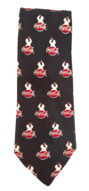 Coca Cola Men&#39;s Necktie Black Red White Polar Bears Classic style Novelty - $18.81