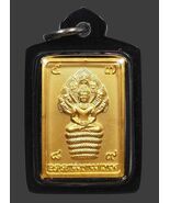 Jatukam Ramathap v. "duang dee"( good luck) 3 cm. Real Thai Amulet B.E.2... - $39.60