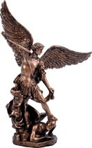 Archangel Michael (Cold Cast Bronze miniature 11cm / 4.3 inches) - £24.01 GBP