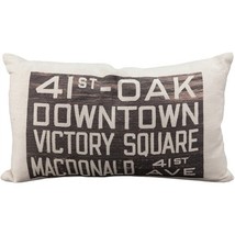 PILLOW DÉCOR Rupert Bus Scroll Throw Pillow - $59.95