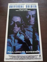 Universal Soldier (1992) - VHS Screener - RARE - £69.99 GBP