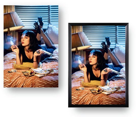 Classic Uma Thurman Pulp Fiction Movie Promo Print/Poster (Framing Optional) - $14.73 - $45.42