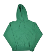 Champion Sweatshirt Mens S Green Reverse Weave Hoodie Pullover Heavyweight - £20.85 GBP