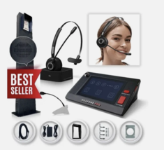 Huafone kit 3 Pro Series Drive Thru Headset System - $2,555.00