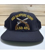 Vintage USS Harper’s Ferry MILITARY Hat LSD-49 Ship Hat New Made In USA ... - €25,78 EUR