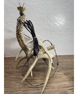 Handmade Deer Antler Stag Lamp Mancave Hunter Hunting DIY KG JD - $88.19 CAD
