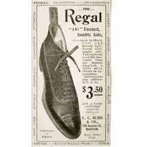 Bliss Regal 141 Enamel Sole Shoes 1897 Advertisement Victorian Footwear ... - $19.99