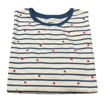 Pact Scattered Hearts Graphic Organic Slouchy Sweatshirt Size Large New NWT - $634.90 MXN