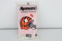 Deadstock Vtg 90s Rainmate II Cincinnati Bengals Football Rain Poncho Ja... - $29.65