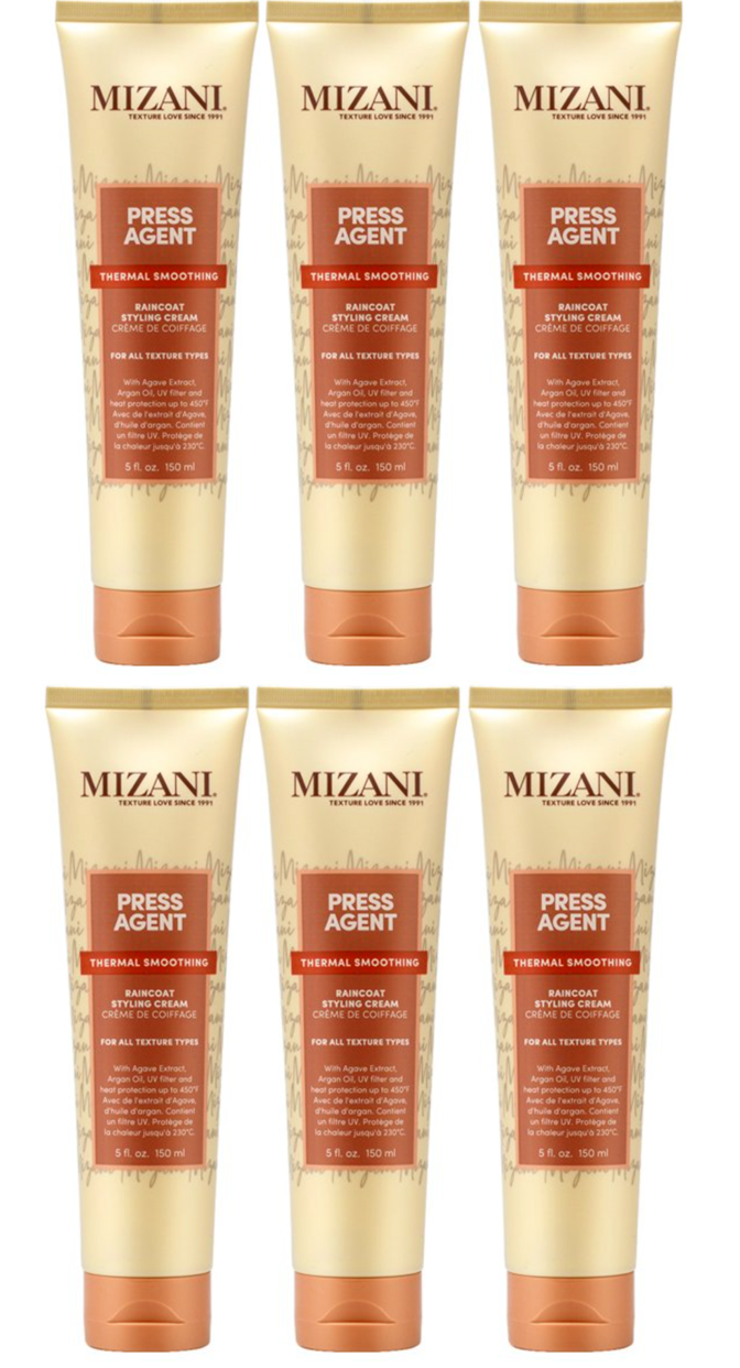 Primary image for Mizani Press Agent Thermal Smoothing Raincoat Styling Cream 5 Oz (Pack of 6)