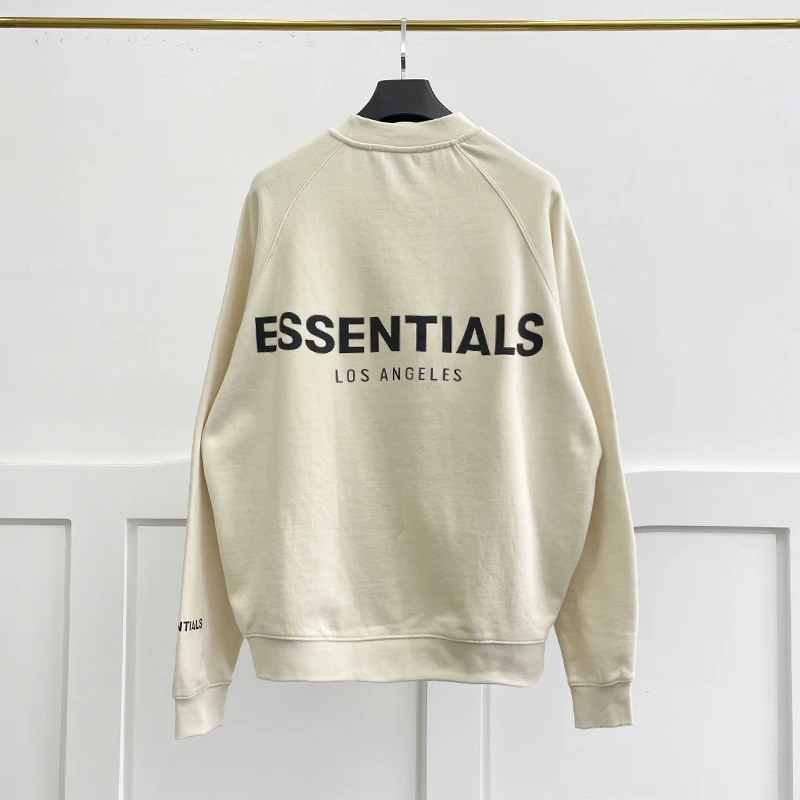 Fashion New Men&#39;s Essentials Sweatshirts Los es Reflective printing letter hip h - £222.45 GBP