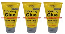 3x P.Care Spiking Glue Water Resistant Mega Hold Extreme Spiking 3 OzEa BrandNew - £17.82 GBP