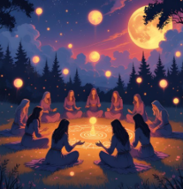 50-200X JUNE 21 150+ WITCHES SHIELDING FLAME PROTECTION SUMMER SOLSTICE MAGICK image 2