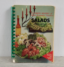 Vintage 1964 Favorite Recipes of Home Economics Teachers - Salads &amp; Appetizers - £11.32 GBP