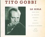 Tito Gobbi At La Scala [Vinyl] - £23.46 GBP
