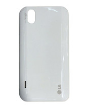 Genuine Lg Optimus P970 Battery Cover Door White Cell Phone Back Panel - £3.63 GBP