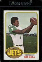 Vintage FOOTBALL Trading Card 1976 Topps #512 Ed Bell Wide Receiver JETS - £3.94 GBP