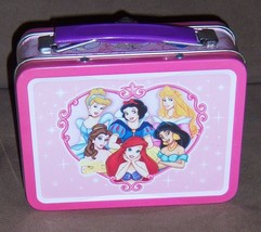 Disney Wdw &quot;The Princess Collection&quot; Mini Lunchbox W/TAFFY Storage Box Sealed - £30.33 GBP