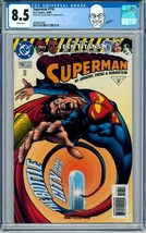 George Perez Pedigree Collection Copy CGC 8.5  Superman #116 Teen Titans Preview - £79.32 GBP