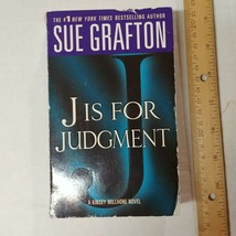 J Is for Judgment by Sue Grafton (Kinsey Millhone #10, 2008, Mass M. Paperback) - £1.64 GBP