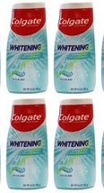 ( LOT 4 ) Colgate Whitening Fluoride Toothpaste Crystal Mint 4.6 oz each SEALED - £14.77 GBP