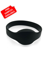 100 Black 26 Bit AuthorizID Proximity Wristbands Weigand Prox Wrist Band - $194.03