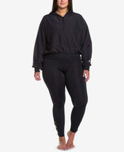 Soffe Womens Plus Size Curves Cutout Leggings Size 3X Color Black - $49.49