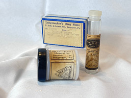 Drug Store Lot Livicks&#39;s Vapor Ointment Penicillin Potassium &amp; Empty Pil... - $29.65