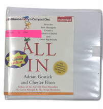 ALL IN BY ADRIAN GOSTICK &amp; CHESTER ELTON CD AUDIO BOOK CONTAINS 6 CD DISCS - £11.95 GBP