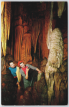 Postcard Frozen Fountain The Beautiful Cavern Of Luray Virginia - £3.32 GBP